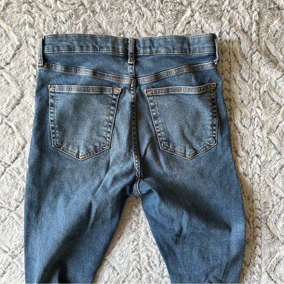 Topshop Jamie Distressed Knee Jeans size 30 - Picture 2 of 8